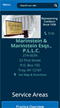 Mobile Screenshot of marinsteinlaw.com